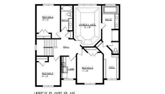 Upper Floor Plan